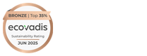 ecovadis - BRONZE Top 35% - Sustainability Rating - JUN 2025