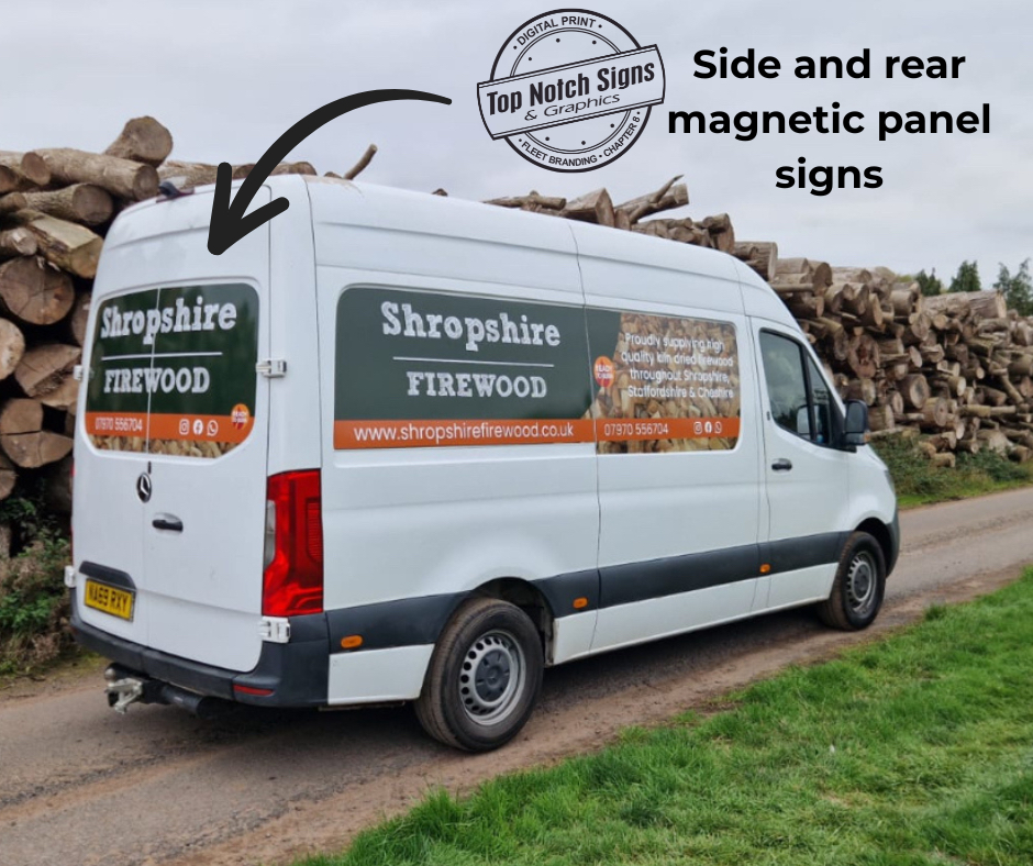 Perfect-Fit Magnetic Van Signs – Selling Fast!