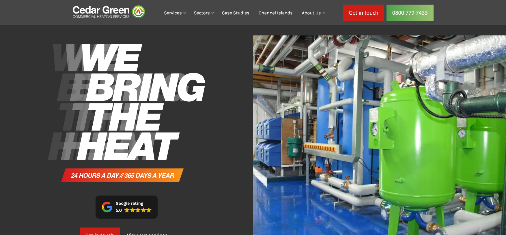 Cedar Green Projects Ltd  Website Screenshot 001