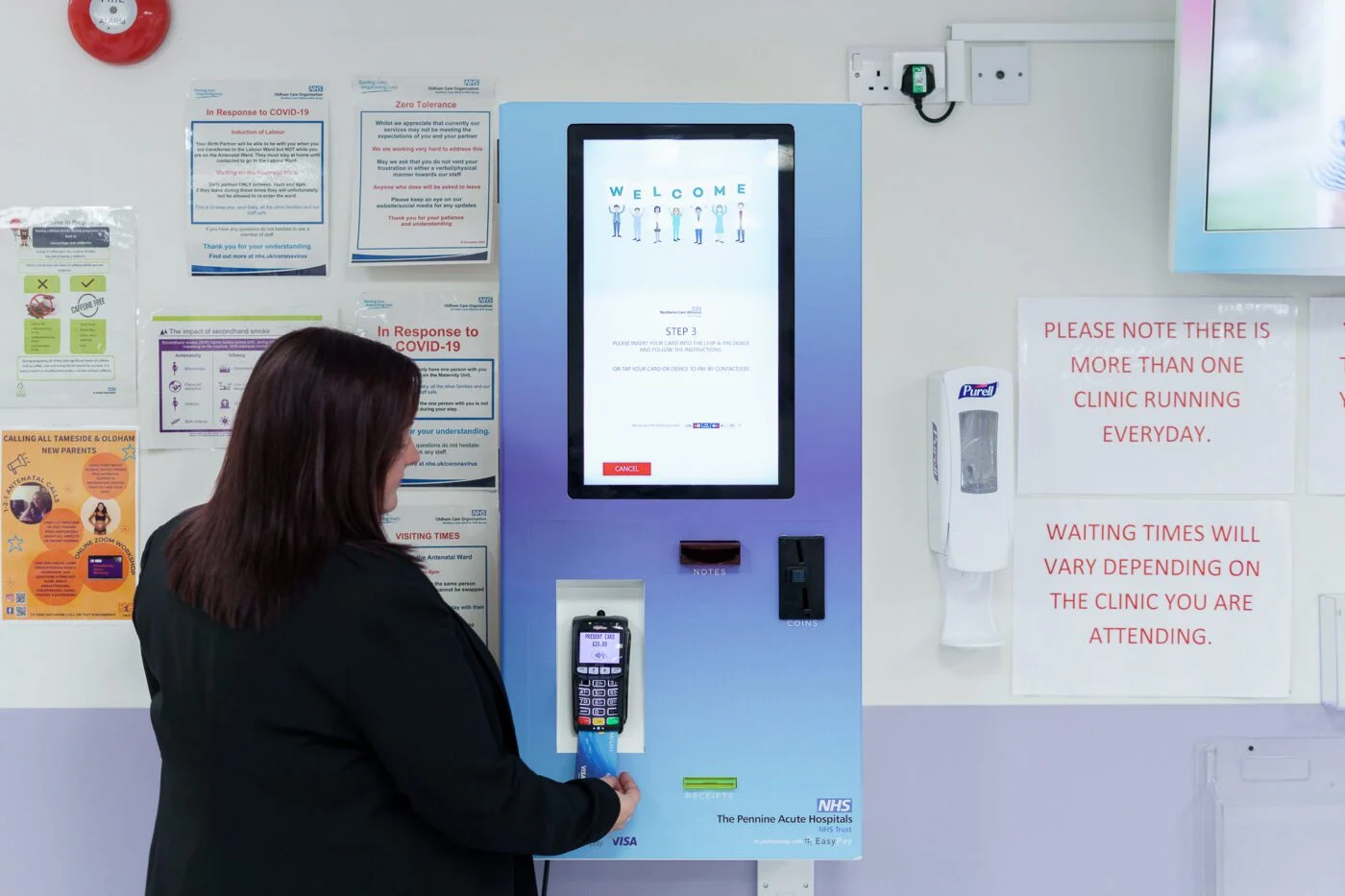 Cash & Contactless Payment Kiosks