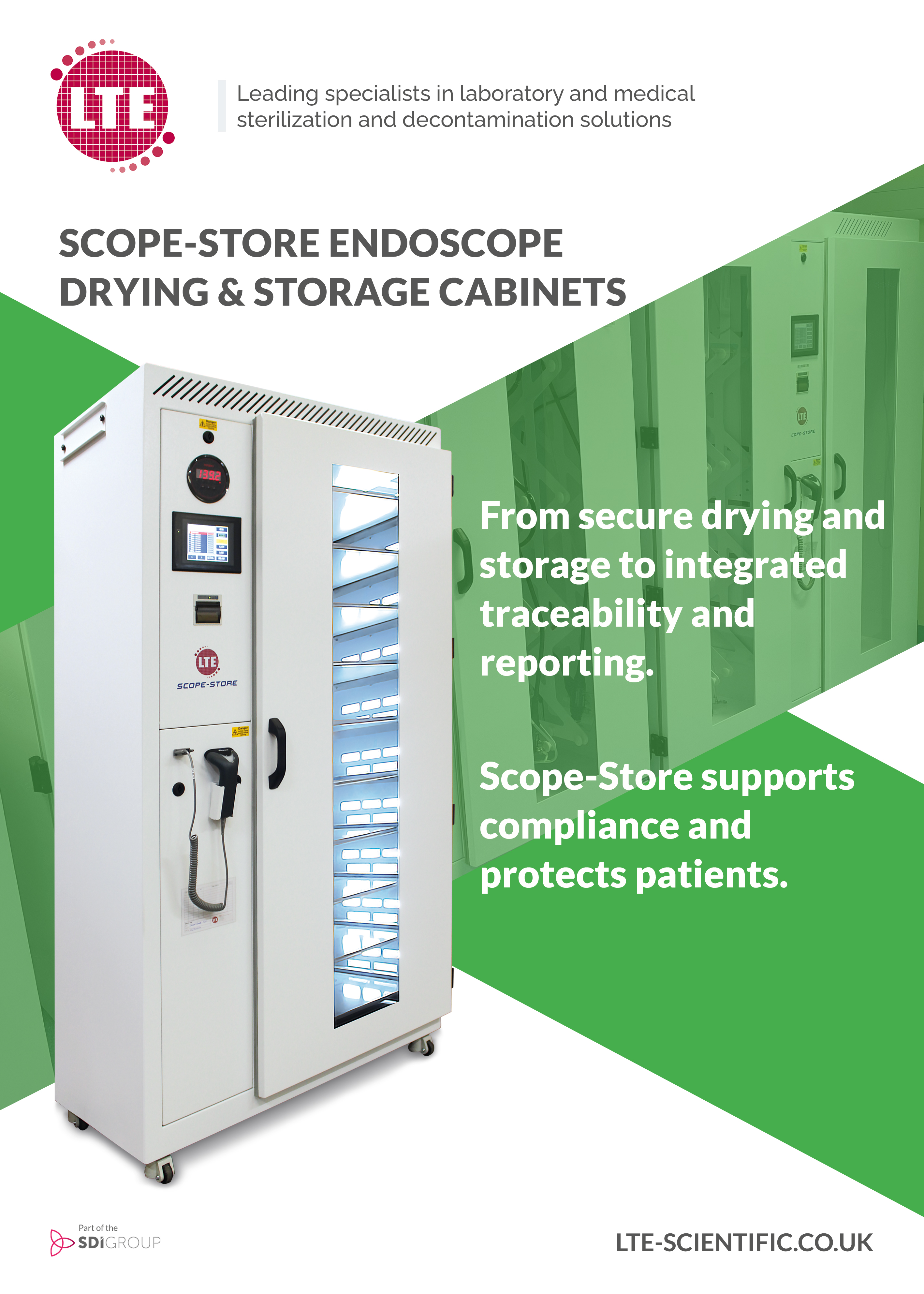 LTE Scientific Highlights the Importance of Secure, Ventilated Storage for Endoscopes in Healthcare