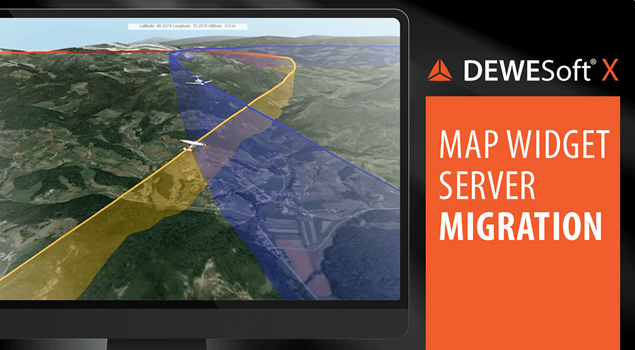 Map widget server migration