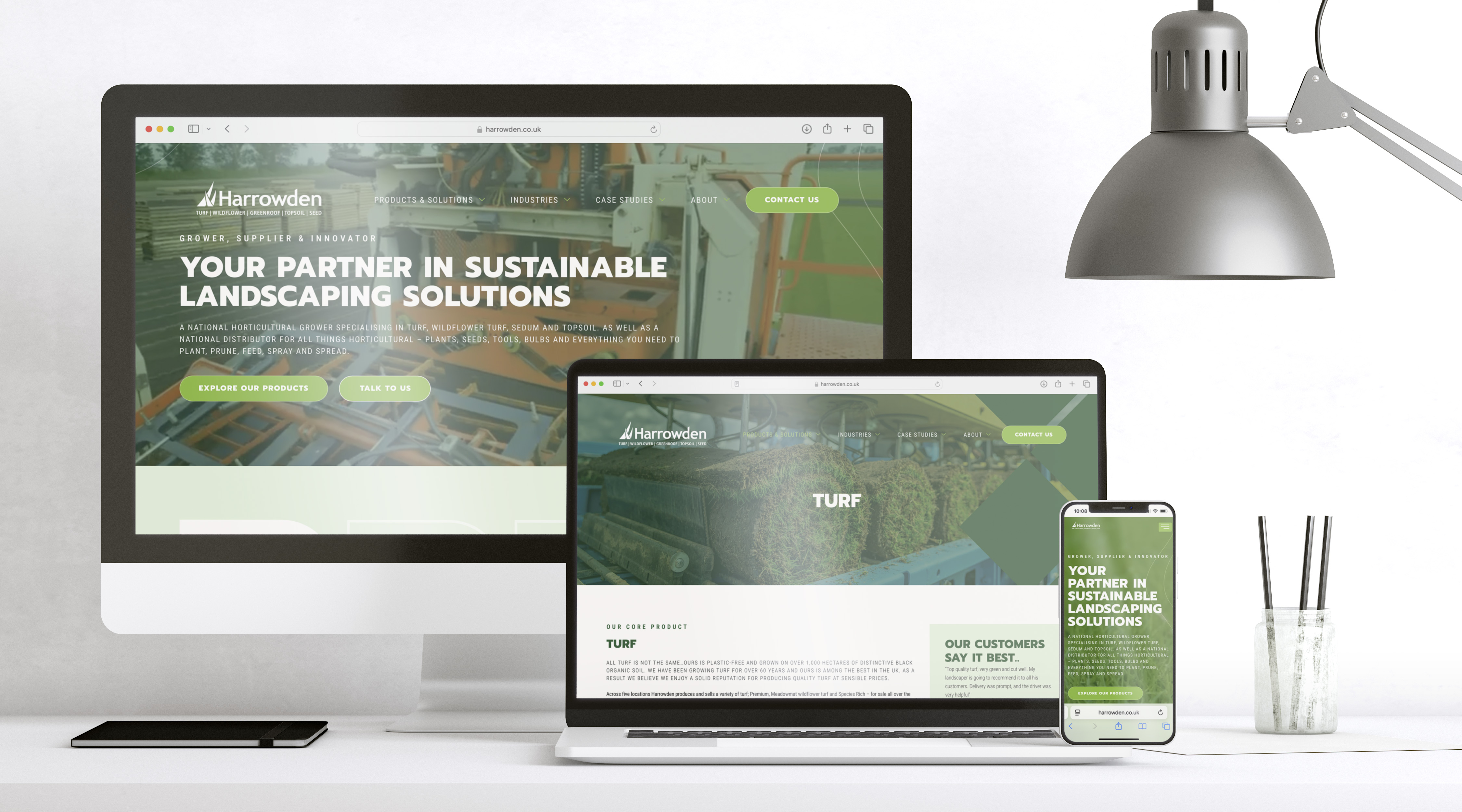 Harrowden Launches New Website