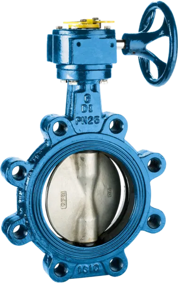 Hattersley FIG 4925G PN25 Butterfly Valve - Gearbox Operated