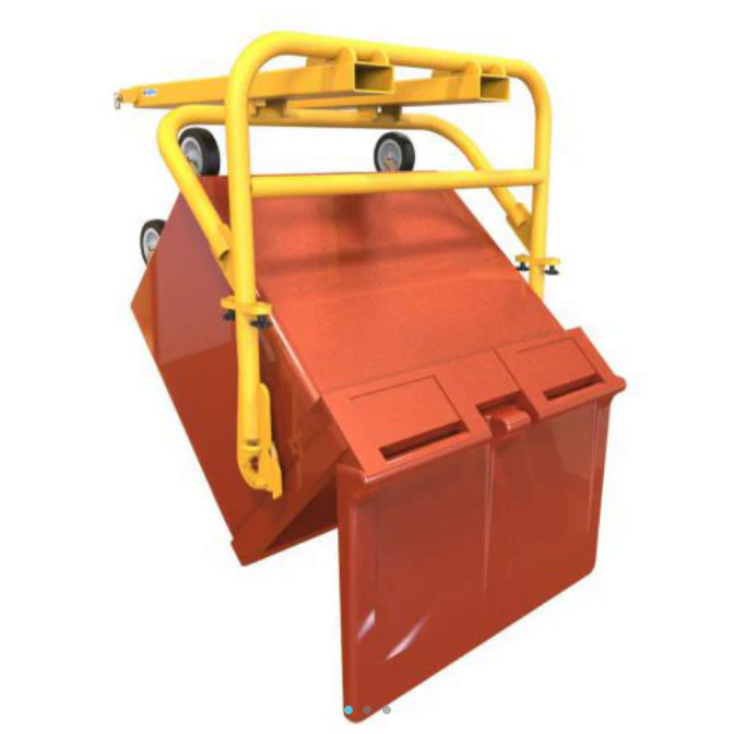 660–1100L Forklift Wheelie Bin Tipper