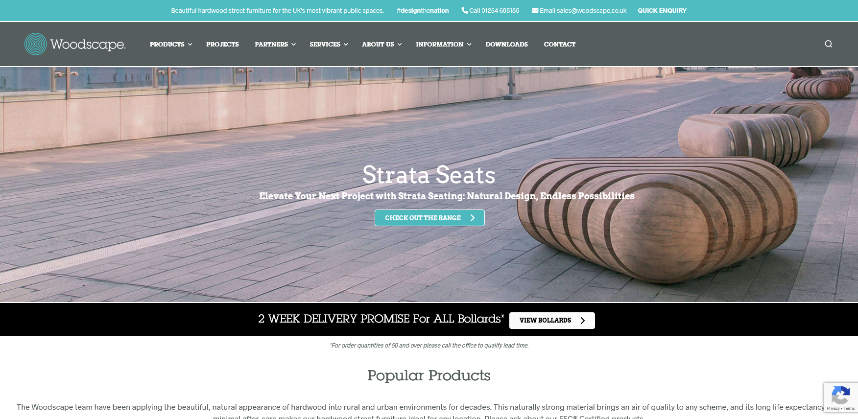 Woodscape Website Screenshot 001