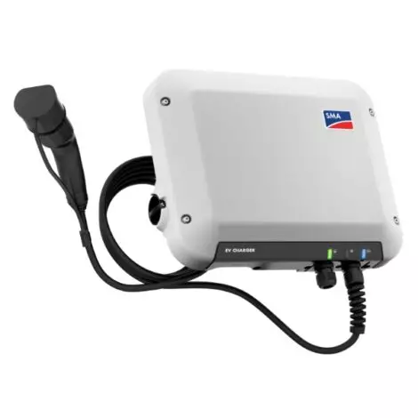 SMA Single-Phase AC EV Charger 1.3 – 7.4kW 5m Type 2 Cable