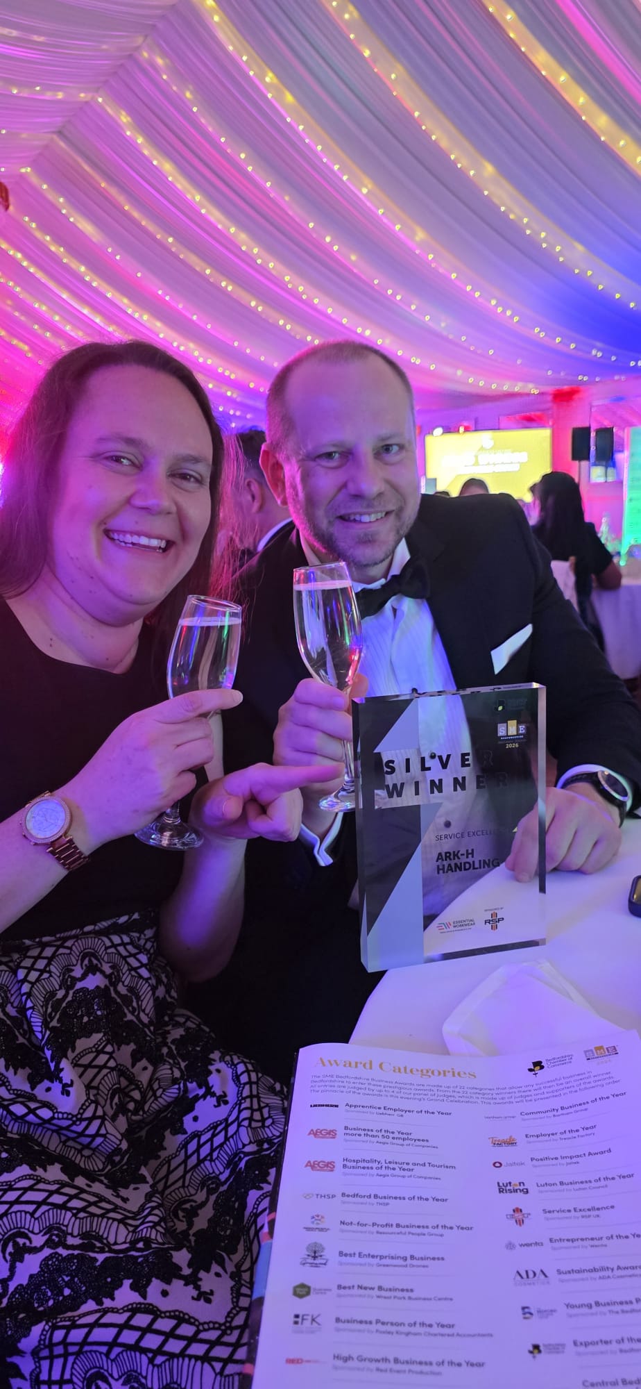 Ark-H Handling wins Silver for Service Excellence – proving that doing the basics brilliantly still matters