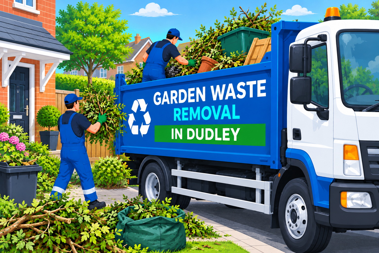 Garden Waste Removal in Dudley