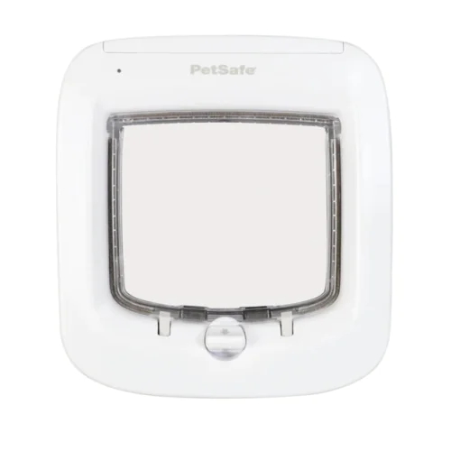 Microchip Cat Flap - White