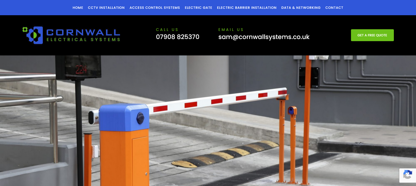 Cornwall Electrical Systems Website Screenshot 001