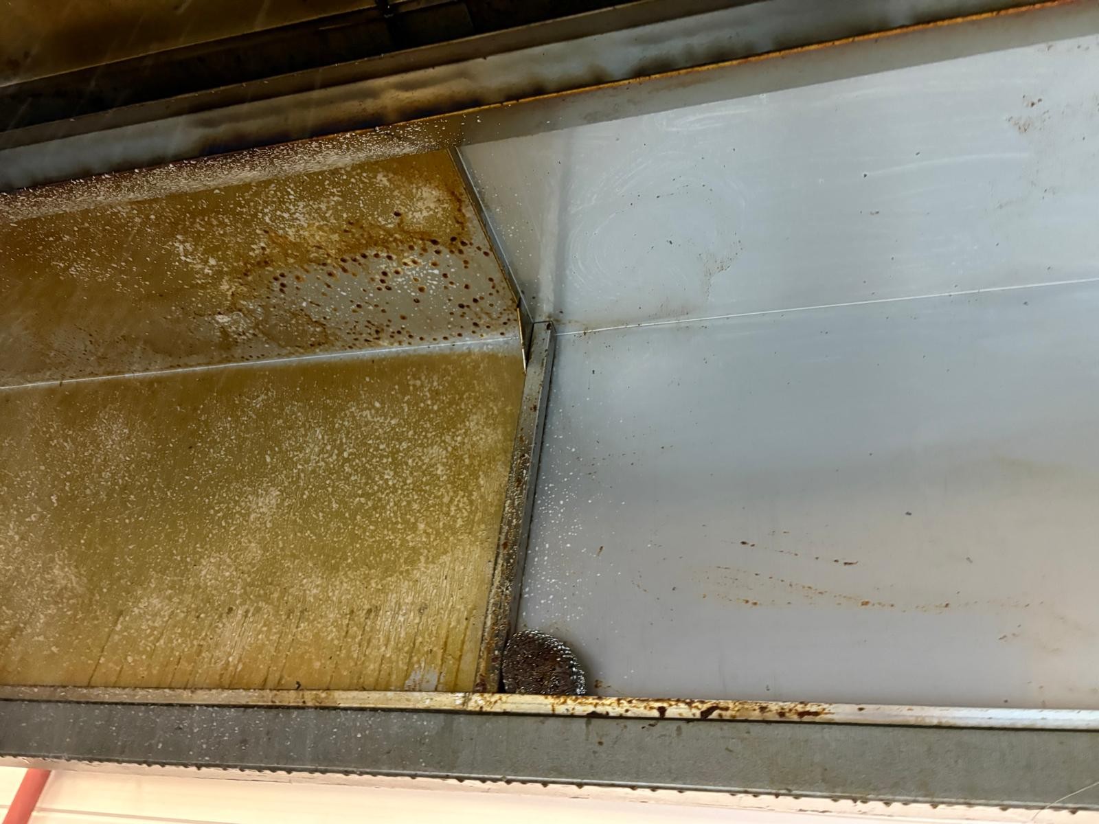 canopy and ducting clean