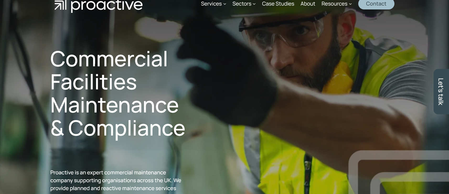 Proactive CM Website Screenshot 001