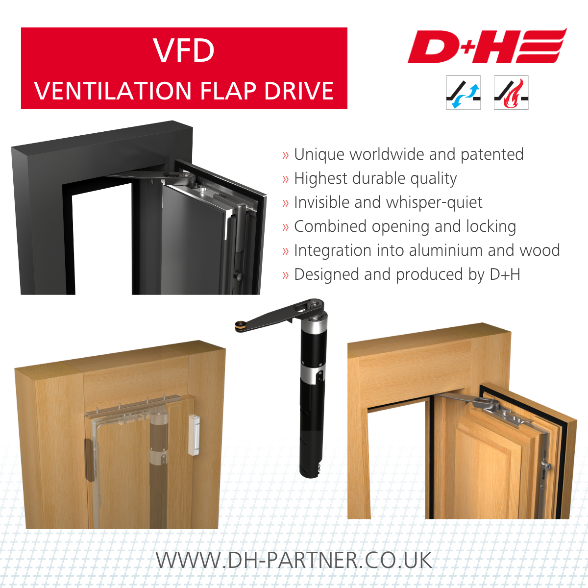 VFD: Ventilation Flap Drive