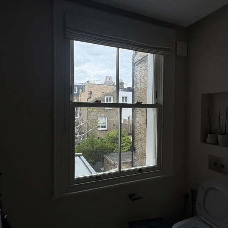Dual Reflective Window Film Installation