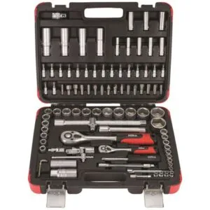 Hilka 94-Piece Socket Set | Comprehensive Socket and Wrench Kit