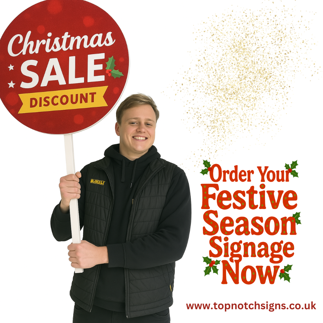 Get Festive-Ready with Top Notch Signs & Graphics