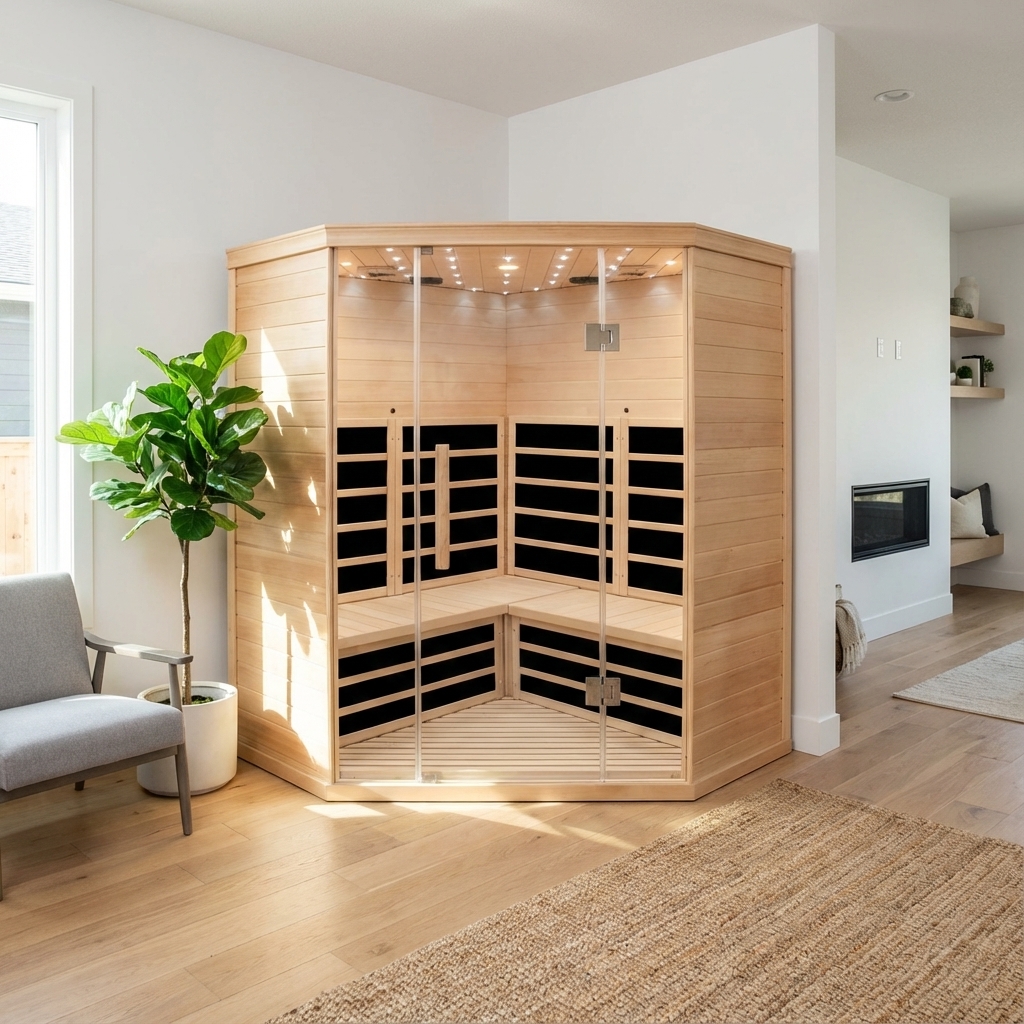 Corner Saunas