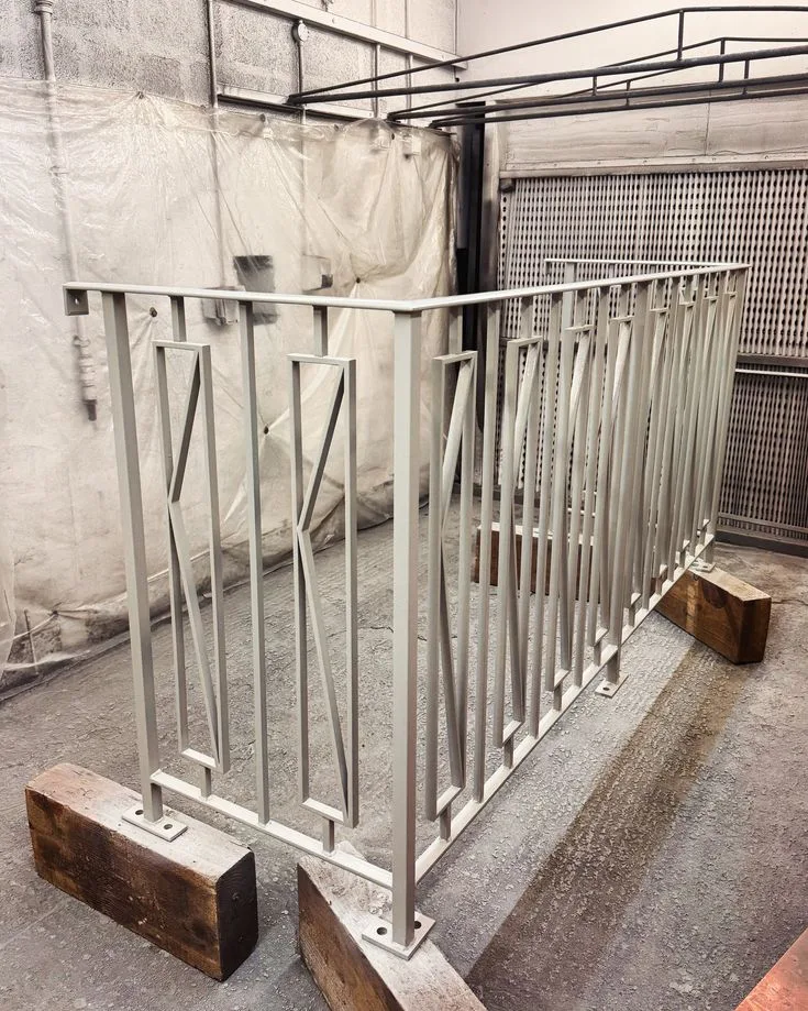 Bespoke Art Deco Inspired Steel Balcony Railings