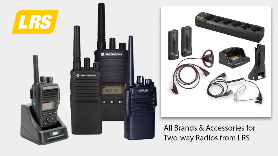 All brands of two-way radios and accessories available