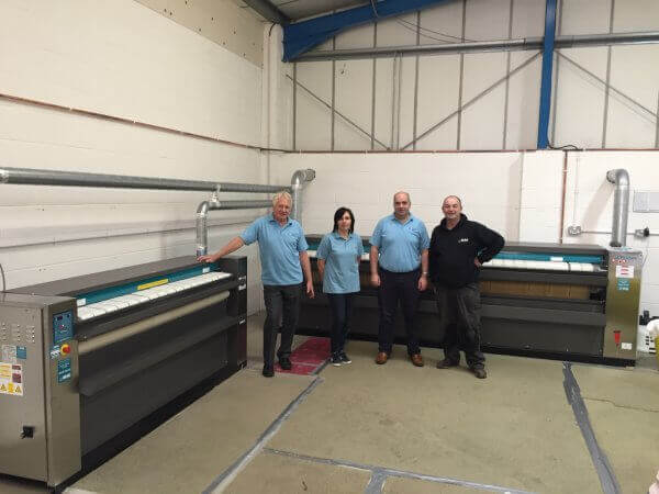 commercial roller ironing drying machines