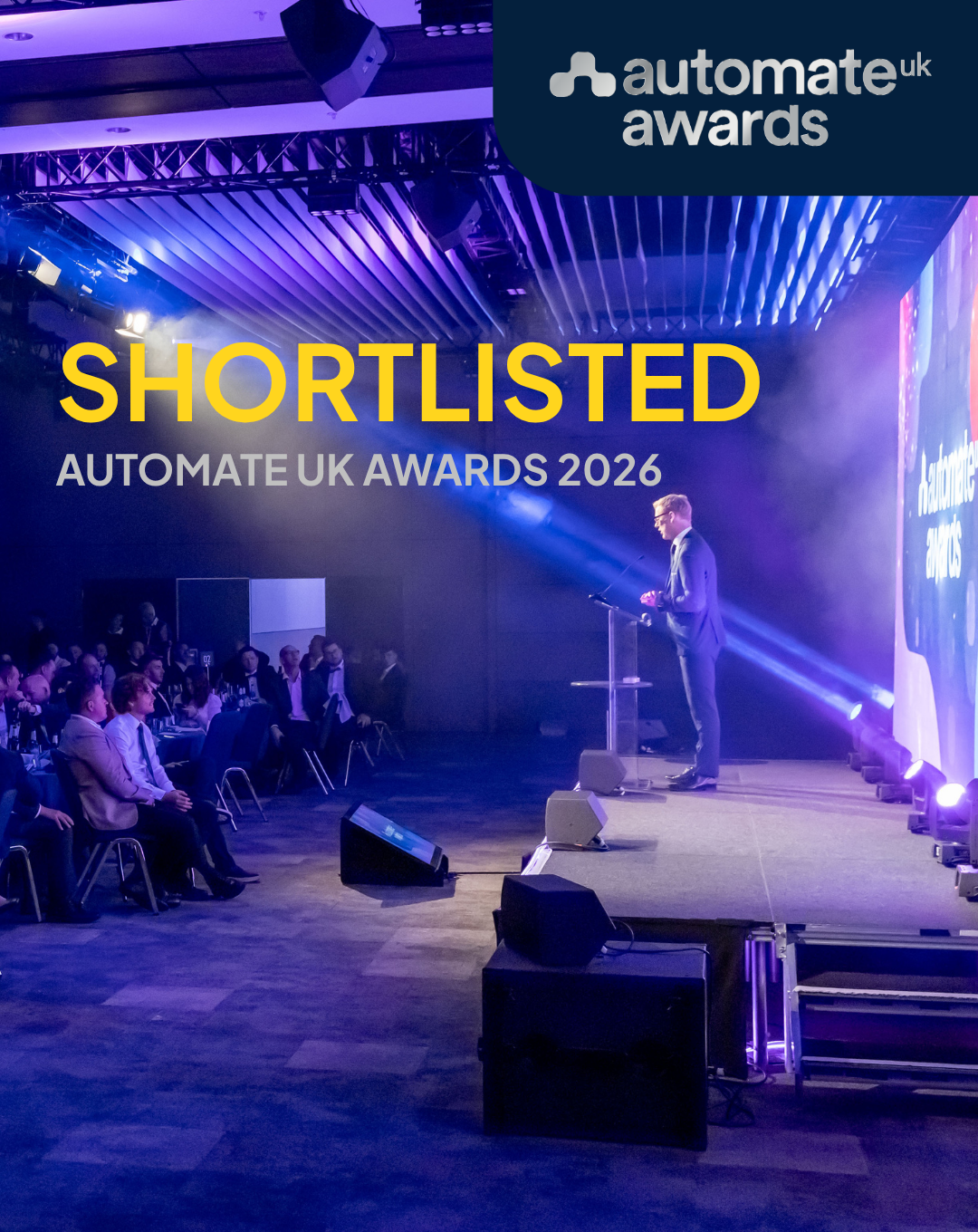 Automate UK Awards 2026 - Shortlisted