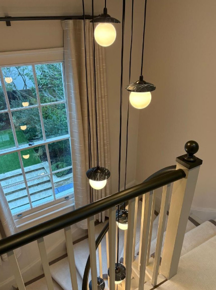 Delighted to have recently delivered a high-end residential electrical installation in London.