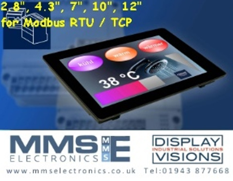 MMS Electronics Ltd is excited to announce that DISPLAY VISIONS is advancing its commitment into the PLC market.