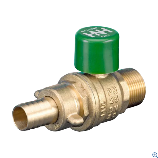 Hattersley Fig 100HU PN25 Ball Valve - DN25