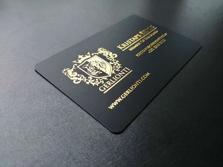 Plastic business cards