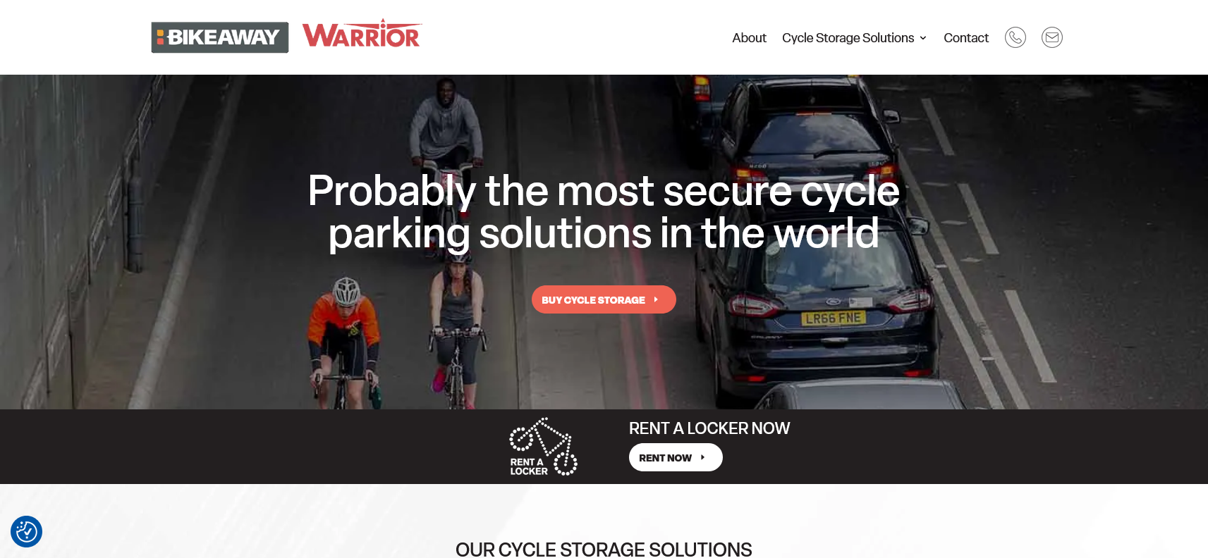 Bikeaway Website Screenshot 001