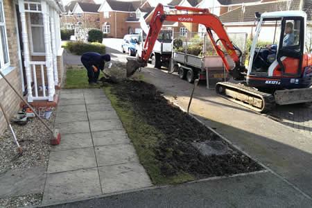 Front Garden Digging