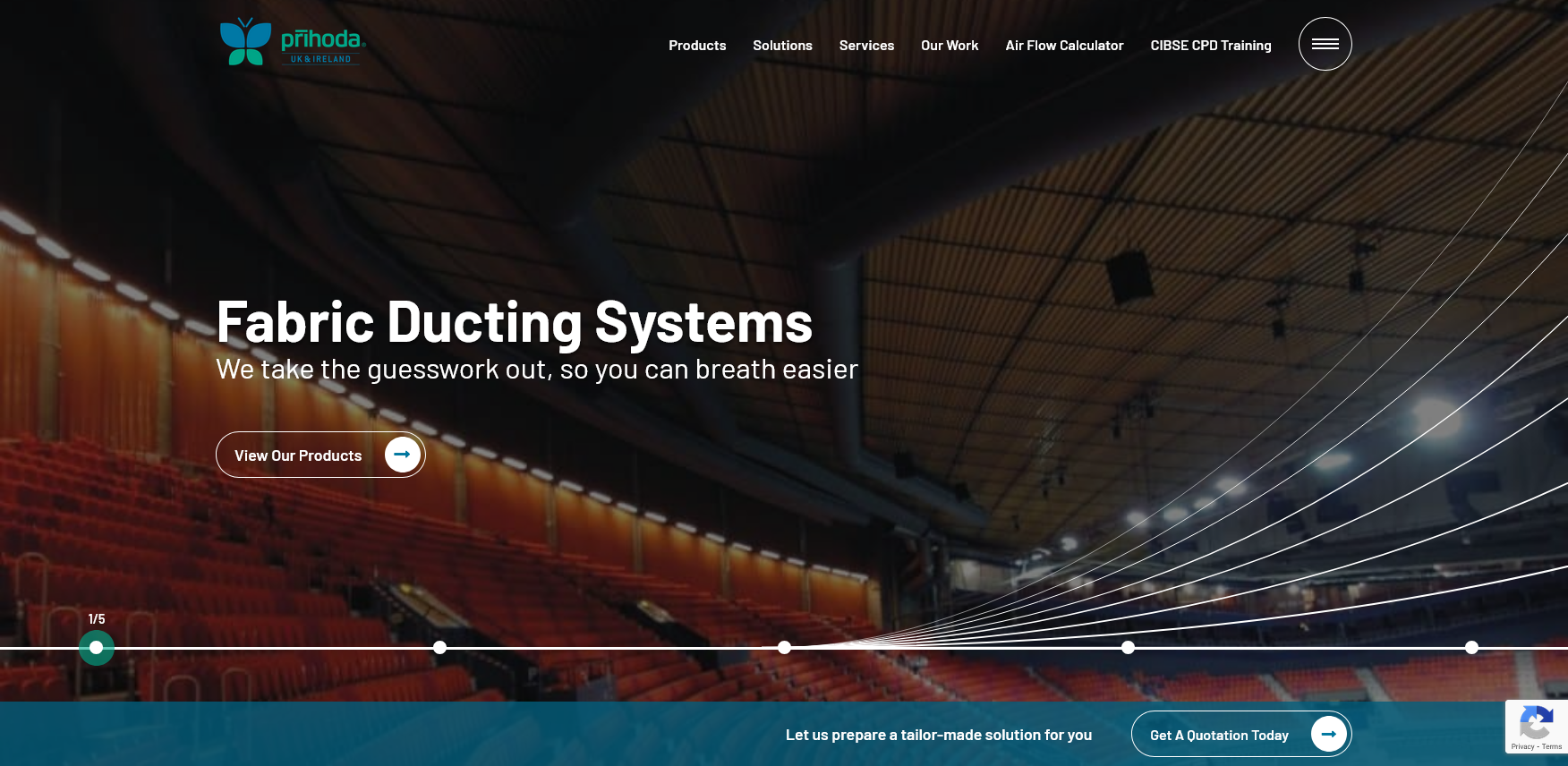 Prihoda UK Website Screenshot 001