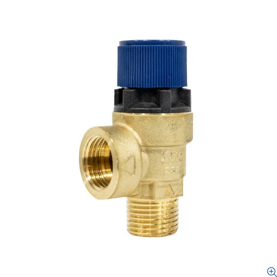Reliance RWC 101 Series Pressure Relief Valve 1/2" x 1/2" M x F 6 Bar - PREL101010
