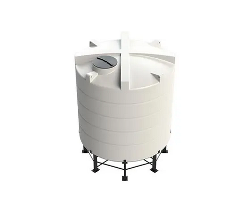 30,000 Litre Plastic Cone Bottom Storage Tank (Framed)