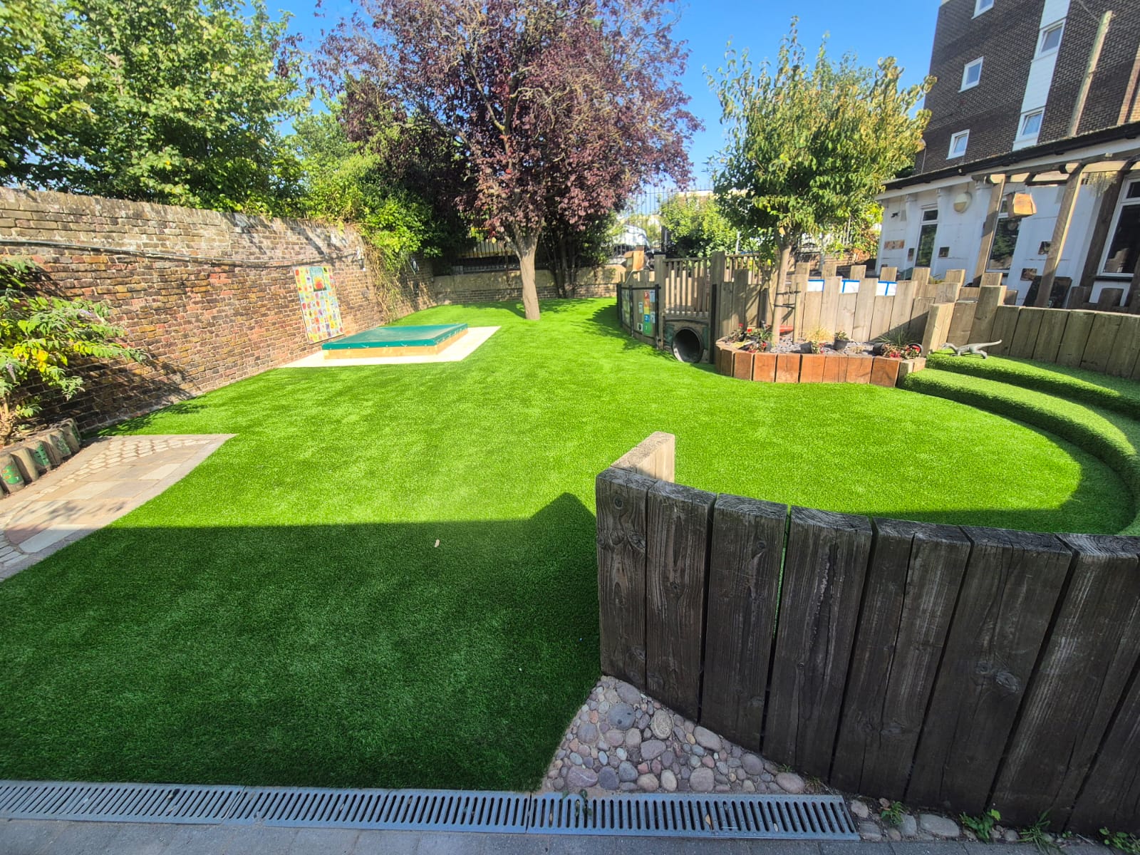 “Another school space transformed during summer break this week!” ⁠