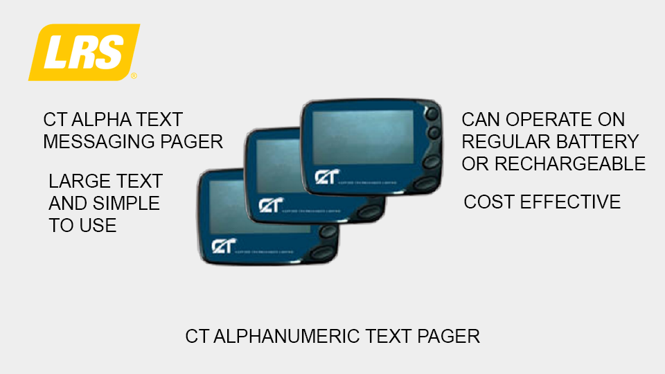 CT Text Messaging Pager