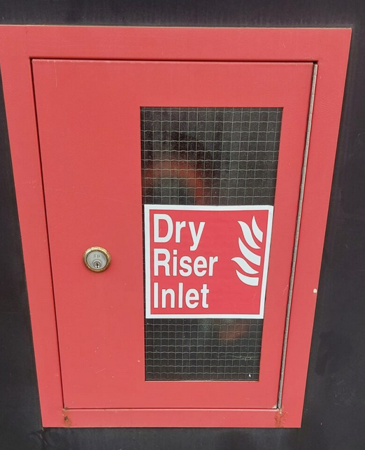 Support for Fire Safety with Regular Dry Riser Testing