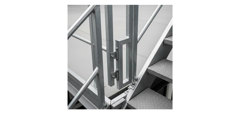 Designing Safer Mezzanines: How Stairways, Pallet Gates, and Handrails Work Together