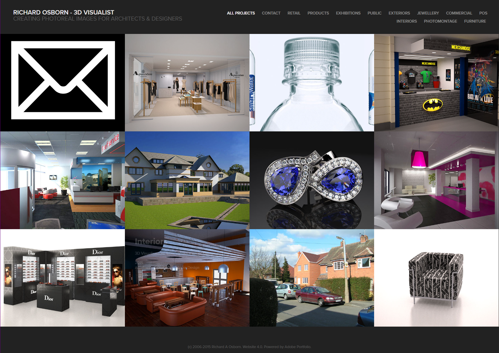 3D Visualist Website
