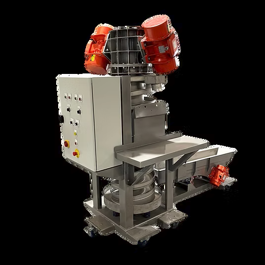 Vibrating Spiral Elevator with Cooling System, Temperature Controlled Down to 5°C
