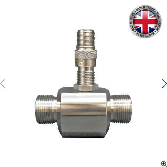 Screwed Liquid Turbine Flow Meter