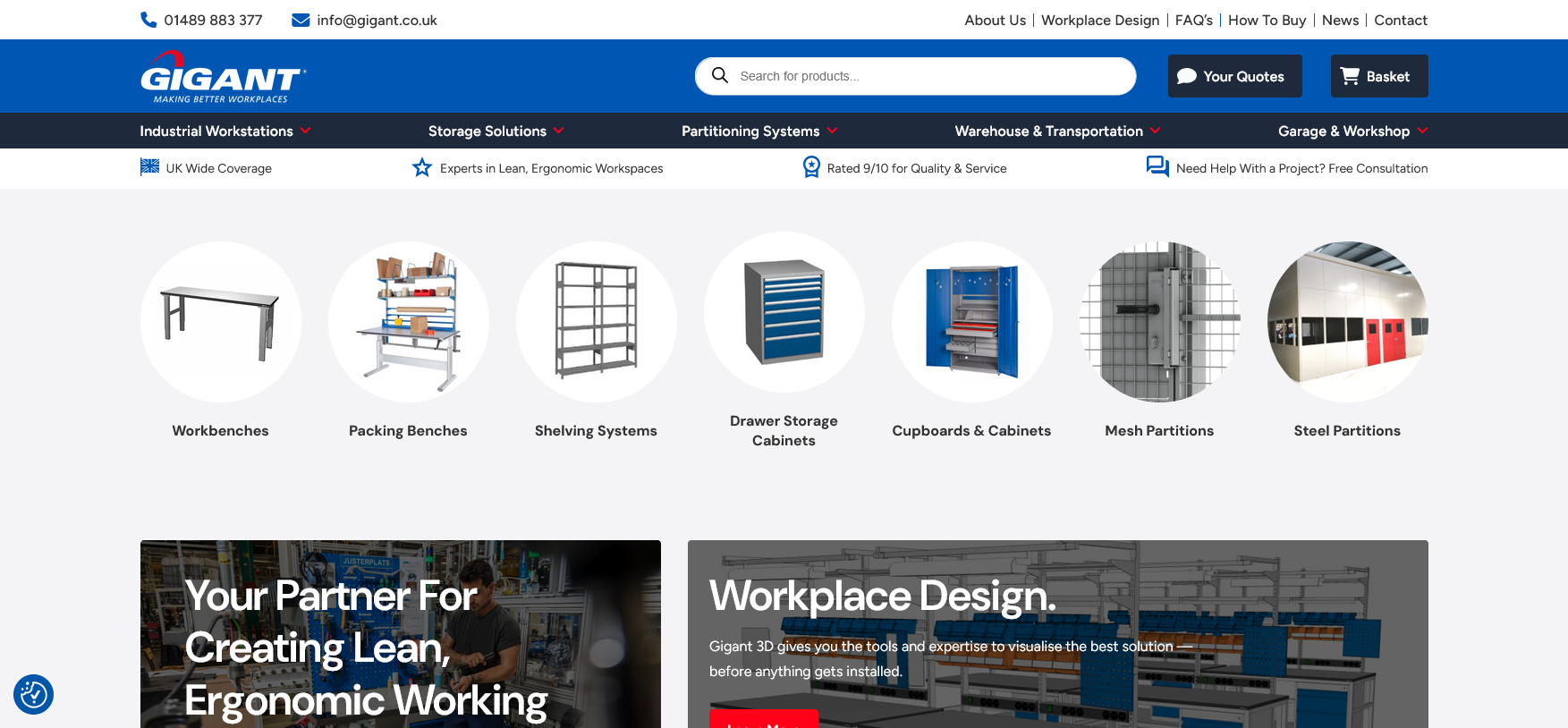 Gigant UK Website Screenshot 001