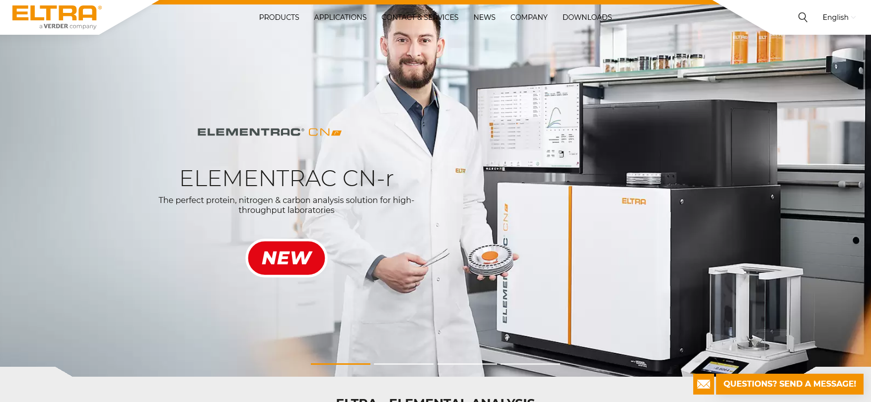 ELTRA Website Screenshot 001