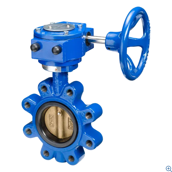 Hattersley 971G PN16 Butterfly Valve - Gearbox Operated