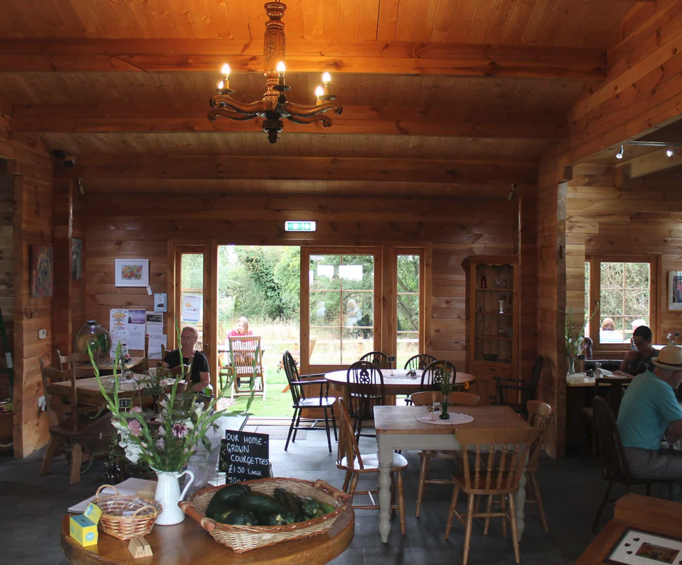 Commercial Log Cabin Farm Shops in Market Rasen