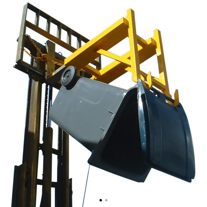 Forklift Wheelie Bin Handlers