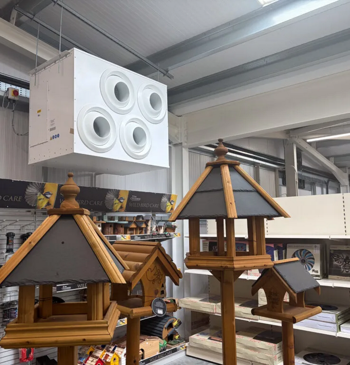 Case Studies: Garden Centre ASHP Climate Control - Bypass Nurseries