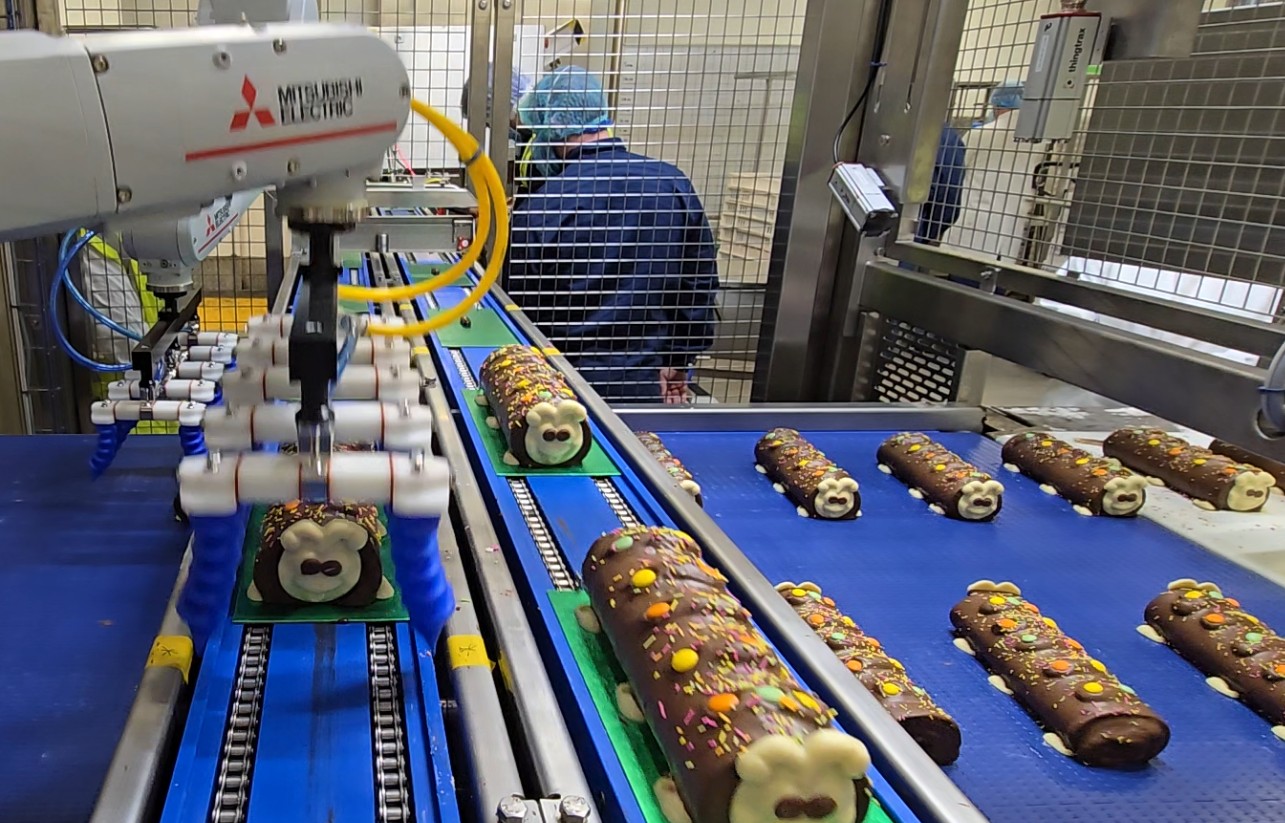 Caterpillar Cake PIck and Place