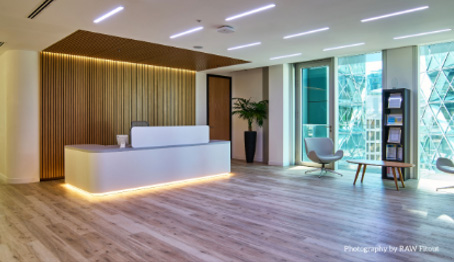 Bespoke Joinery for a collaborative workspace